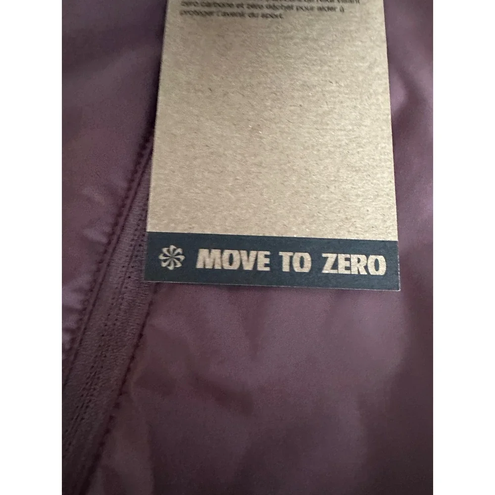 Nike Tempo Repel Running Vest Womens Large Mauve Purple Synthetic Fill Puffer L